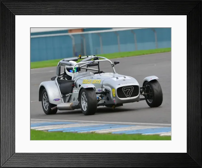 Framed Print : CJ6 6450 Alan Pegram, Lawrence Barwick, Caterham 7 1600 Framed Print : CJ6 6450 Alan Pegram, Lawrence Barwick, Caterham 7 1600