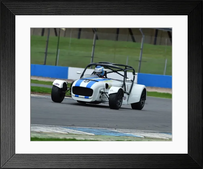 Framed Print : CM15 9861 Michael Jones, Caterham CSR 2300 Framed Print : CM15 9861 Michael Jones, Caterham CSR 2300