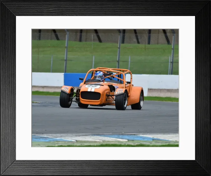 Framed Print : CM15 9856 Christian Pittard, Caterham CSR2300 Framed Print : CM15 9856 Christian Pittard, Caterham CSR2300
