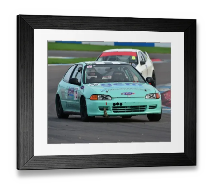 Framed Print : CM16 1157 Michael Oakes, Paul Turner, Honda Civic VTEC Framed Print : CM16 1157 Michael Oakes, Paul Turner, Honda Civic VTEC