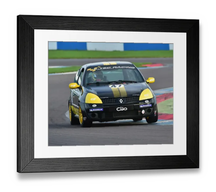 Framed Print : CM16 1241 Luke Rosewell, Renault Clio 182