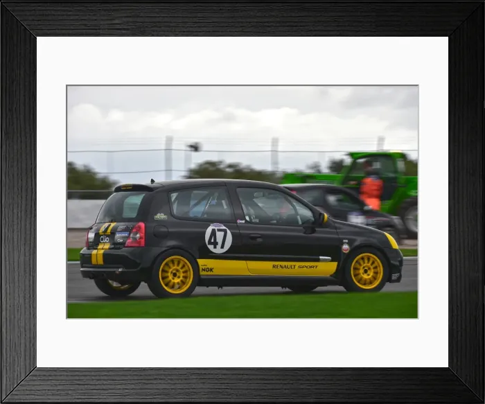 Framed Print : CM16 0207 Luke Rosewell, Renault Clio 182