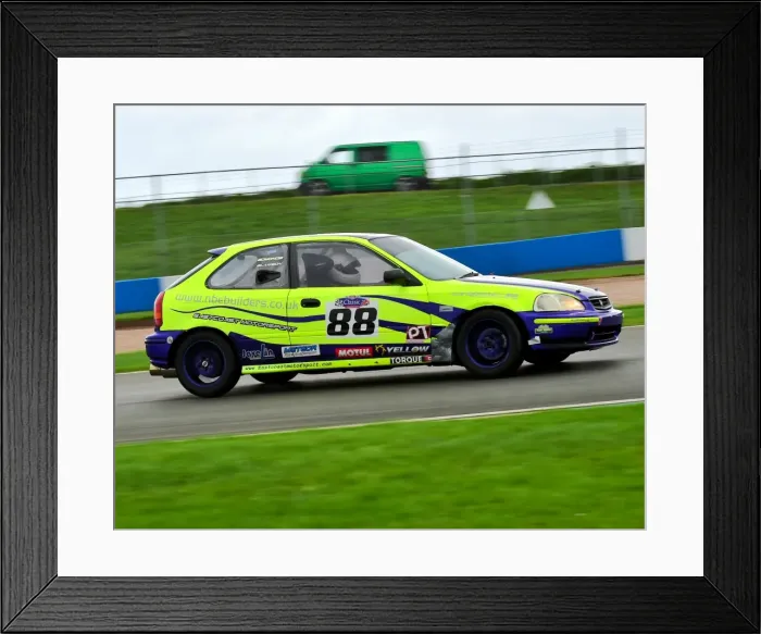 Framed Print : CM16 0181 Stephen Slawson, Hayden Edmunds, Honda Civic Framed Print : CM16 0181 Stephen Slawson, Hayden Edmunds, Honda Civic