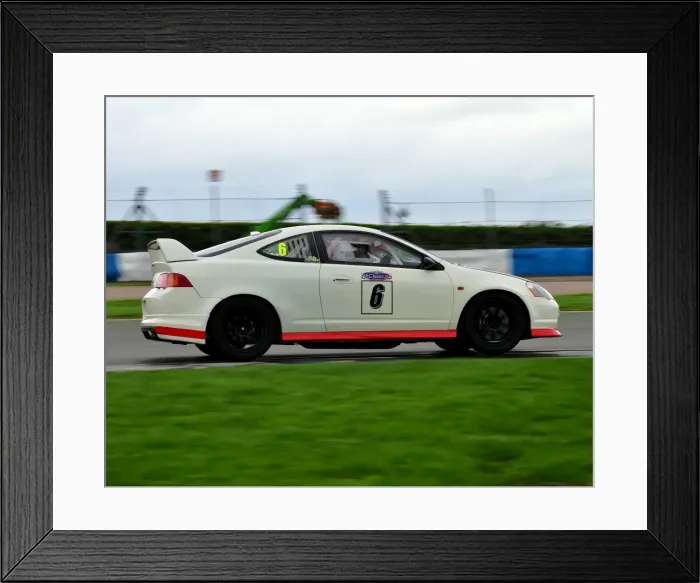 Framed Print : CM16 0183 Russell Hird, Honda Integra Type R Framed Print : CM16 0183 Russell Hird, Honda Integra Type R