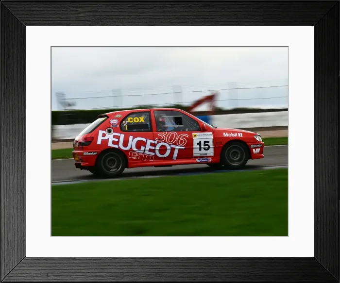 Framed Print : CM16 0140 Dan Cox, Peugeot 306 GTi Framed Print : CM16 0140 Dan Cox, Peugeot 306 GTi