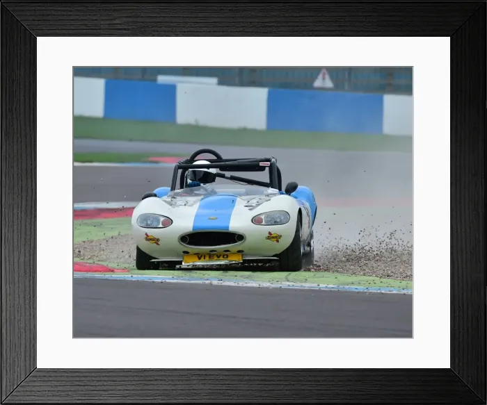 Framed Print : CM16 0858 Michael Pearson, Ginetta G20