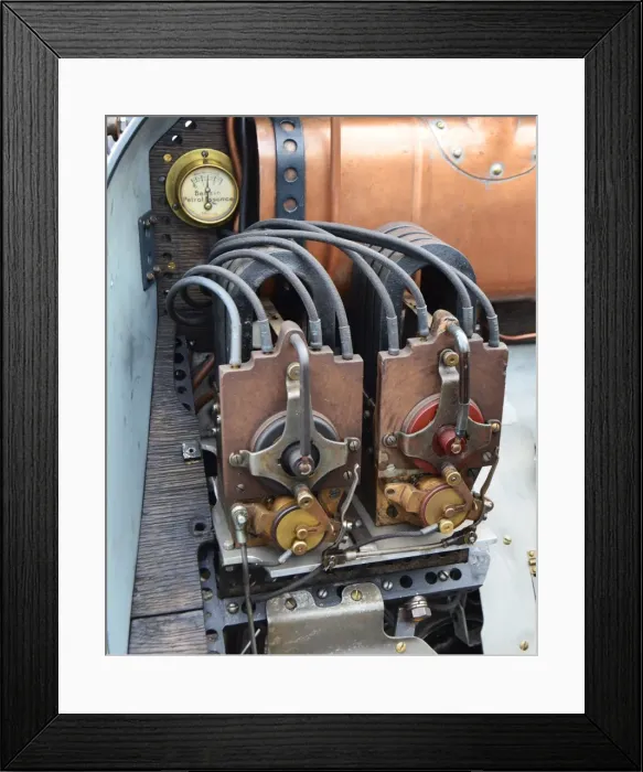 Framed Print : CJ6 6681 Richard Scaldwell, De Dietrich 130hp course Framed Print : CJ6 6681 Richard Scaldwell, De Dietrich 130hp course