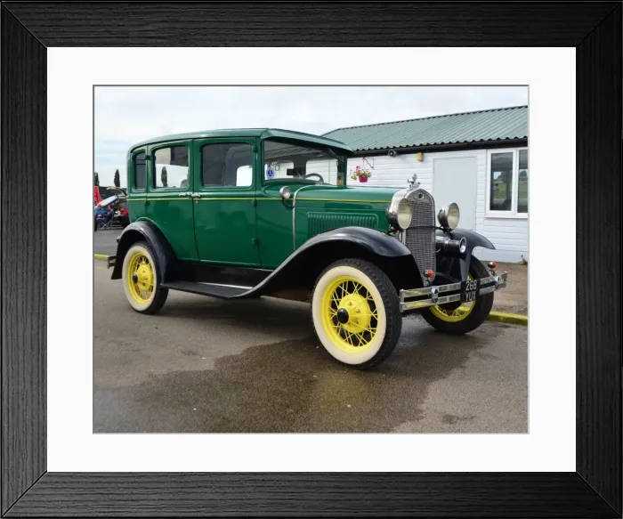 Framed Print : CJ6 6657 Ford Model A Framed Print : CJ6 6657 Ford Model A
