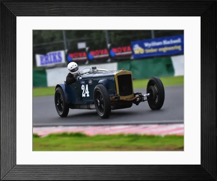 Framed Print : CM16 7099 Charles Gillett, Frazer Nash Super Sports Framed Print : CM16 7099 Charles Gillett, Frazer Nash Super Sports