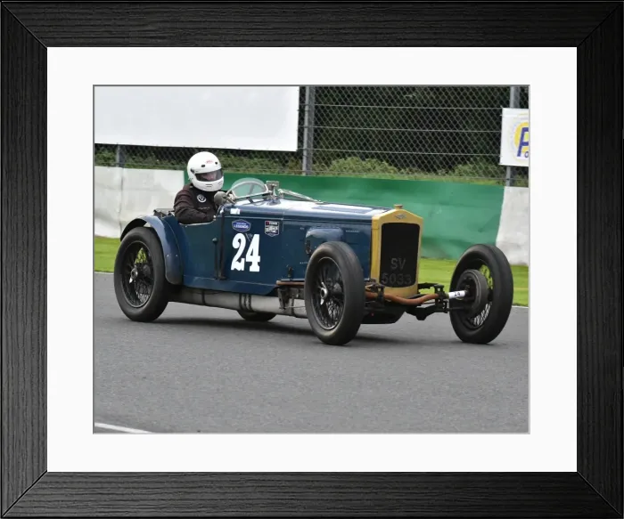 Framed Print : CM16 6892 Charles Gillett, Frazer Nash Super Sports Framed Print : CM16 6892 Charles Gillett, Frazer Nash Super Sports