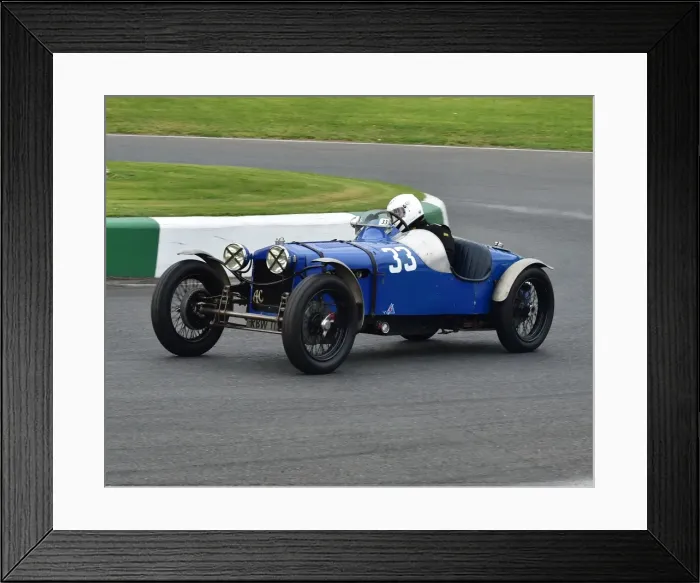 Framed Print : CM16 6643 Alex Peacop, Frazer Nash AC