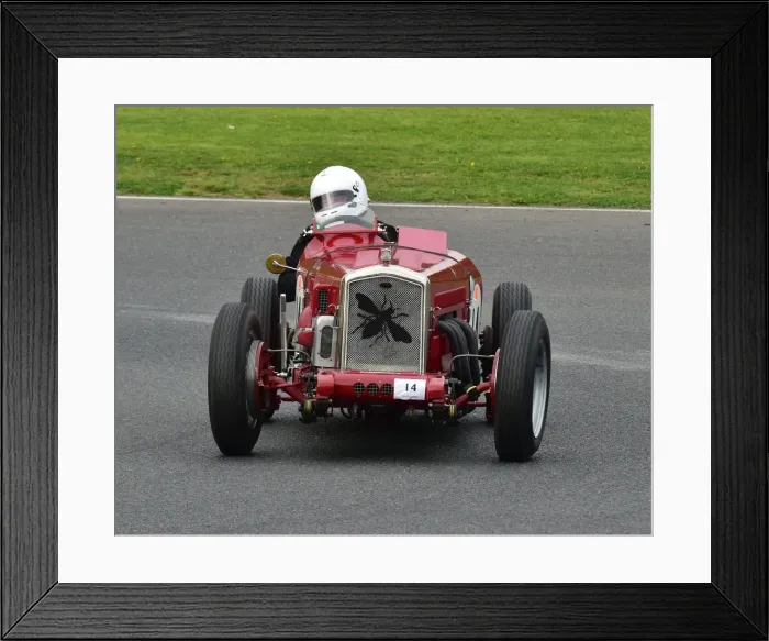 Framed Print : CM16 6573 Tim Greenhill, Wolseley Hornet Special