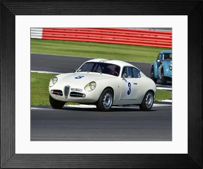 Framed Print : CM15 5587 Alfa Romeo Giulietta SVZ Framed Print : CM15 5587 Alfa Romeo Giulietta SVZ