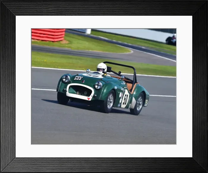 Framed Print : CM15 4855 Mark Hoble, Triumph TR2 Framed Print : CM15 4855 Mark Hoble, Triumph TR2