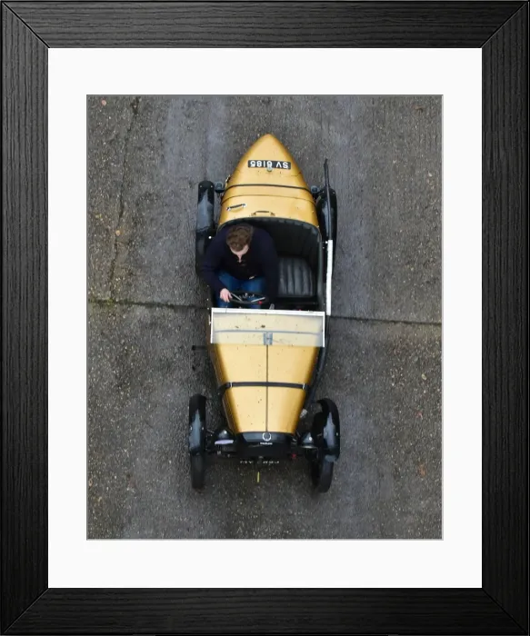 Framed Print : CM17 5440 George Diffey, Austin 7 Framed Print : CM17 5440 George Diffey, Austin 7