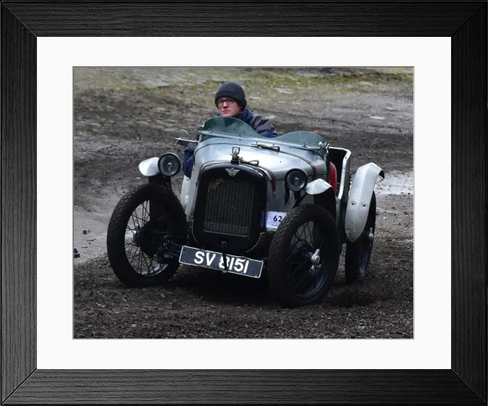 Framed Print : CM17 5146 Peter Clark, Austin 7 Cambridge Framed Print : CM17 5146 Peter Clark, Austin 7 Cambridge