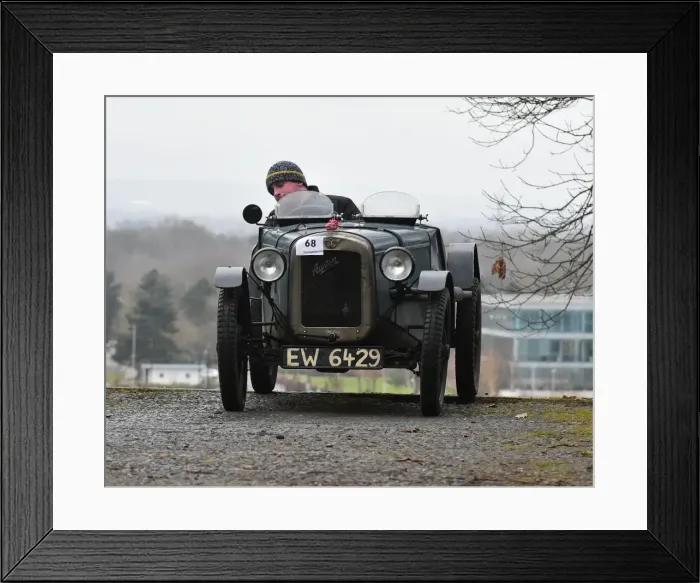 Framed Print : CM17 5371 Edward Williams, Austin 7 Ulster Framed Print : CM17 5371 Edward Williams, Austin 7 Ulster