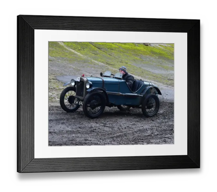 Framed Print : CM17 5264 Edward Williams, Austin 7 Ulster Framed Print : CM17 5264 Edward Williams, Austin 7 Ulster