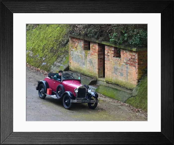 Framed Print : CM17 5386 Kit Hedley, Ford Model A Roadster Framed Print : CM17 5386 Kit Hedley, Ford Model A Roadster
