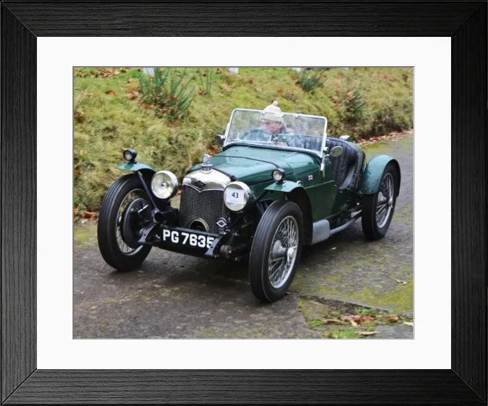 Framed Print : CJ6 7002 Adrian Ducker, Riley Brooklands Framed Print : CJ6 7002 Adrian Ducker, Riley Brooklands