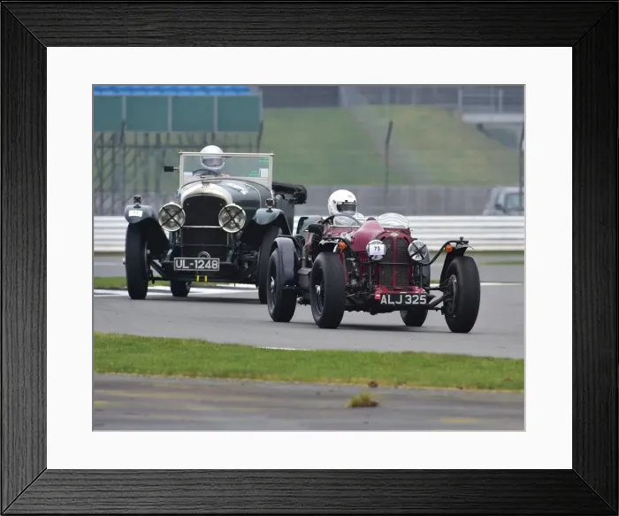 Framed Print : CM17 6746 Richard Iliffe, Riley Elf, Eric Kavanagh, Bentley Tourer Framed Print : CM17 6746 Richard Iliffe, Riley Elf, Eric Kavanagh, Bentley Tourer