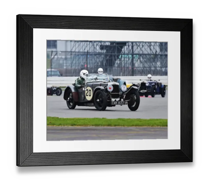Framed Print : CM17 6716 Geraint Lewis, Frazer Nash TT replica