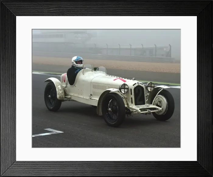 Framed Print : CM17 6271 Neil Twyman, Alfa Romeo Monza Framed Print : CM17 6271 Neil Twyman, Alfa Romeo Monza