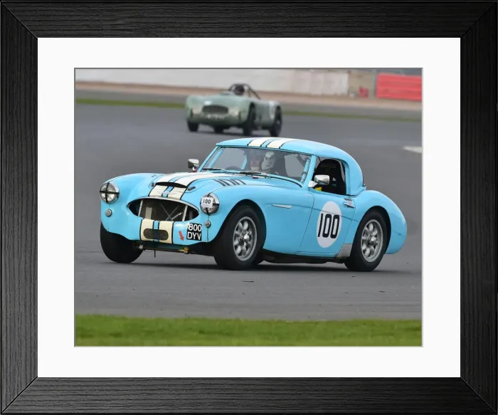 Framed Print : CM17 7124 Patrick Blakeney-Edwards, Austin Healey 3000 Framed Print : CM17 7124 Patrick Blakeney-Edwards, Austin Healey 3000
