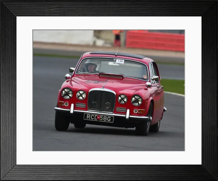 Framed Print : CM17 7089 Mike Littlewood, Jaguar 420