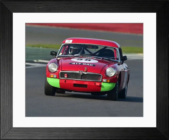 Framed Print : CM17 7042 Martin Whitlock, MG B Framed Print : CM17 7042 Martin Whitlock, MG B