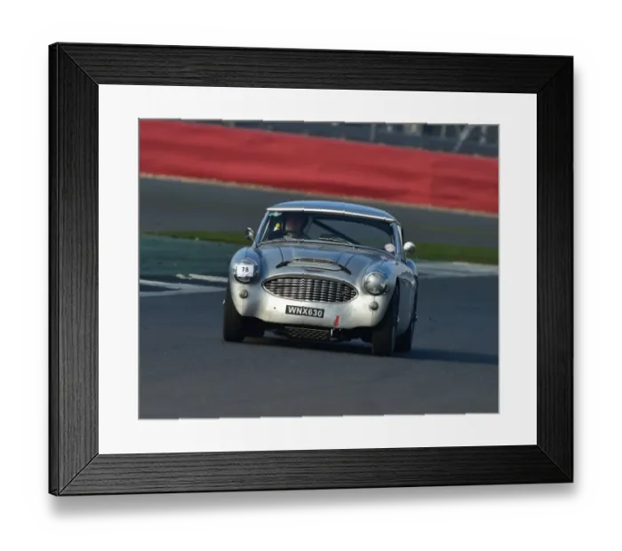 Framed Print : CM17 7039 Sean Bramhall, Austin Healey 100-6 Framed Print : CM17 7039 Sean Bramhall, Austin Healey 100-6