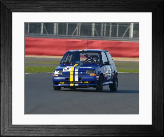 Framed Print : CM17 7021 Tony Bianchi, Renault 5 F16 Framed Print : CM17 7021 Tony Bianchi, Renault 5 F16