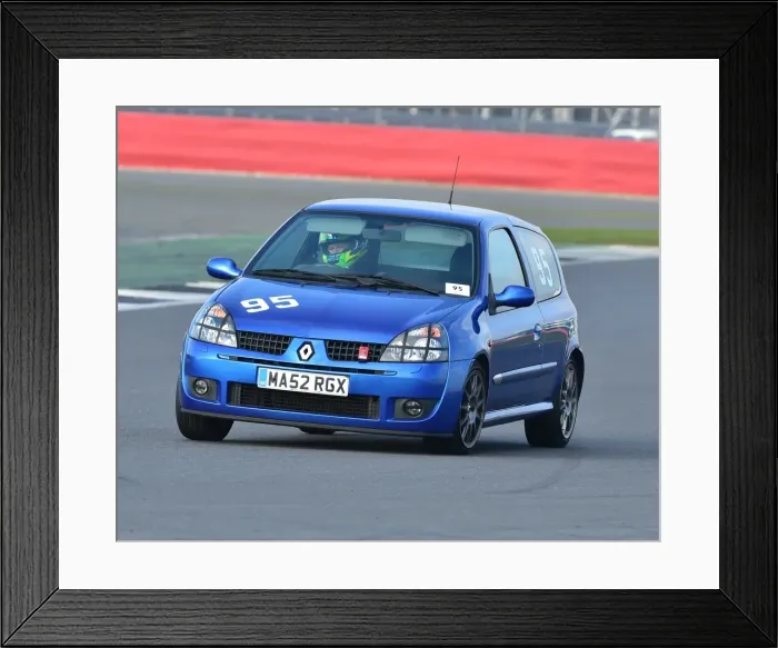 Framed Print : CM17 6985 Alex Ames, Renault Clio Cup Framed Print : CM17 6985 Alex Ames, Renault Clio Cup