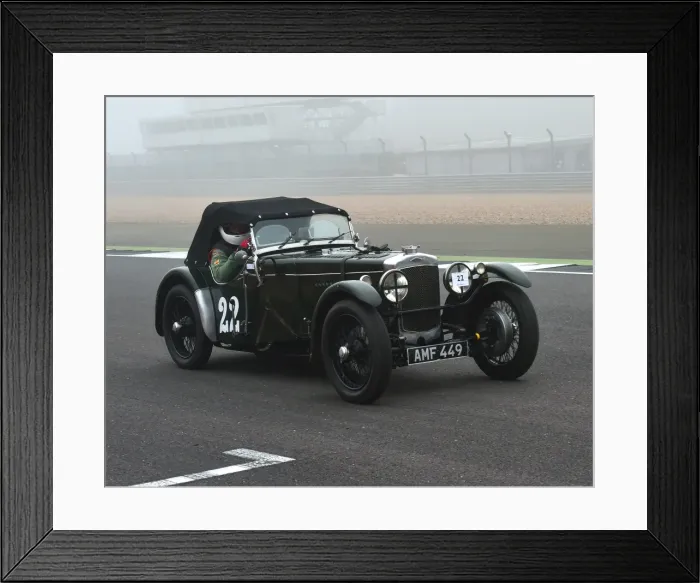 Framed Print : CM17 6249 Theodore Hunt, Frazer Nash TT replica Framed Print : CM17 6249 Theodore Hunt, Frazer Nash TT replica