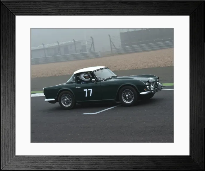 Framed Print : CM17 6312 Pete Candy, Triumph TR4 Framed Print : CM17 6312 Pete Candy, Triumph TR4
