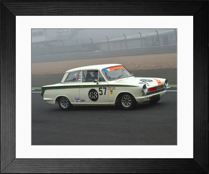 Framed Print : CM17 6294 Michael Steele, Ford Cortina