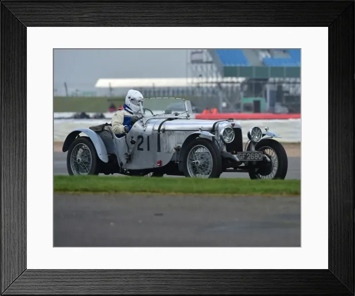 Framed Print : CM17 6784 Robert Britcher, Alvis SA 16-95 Special Framed Print : CM17 6784 Robert Britcher, Alvis SA 16-95 Special