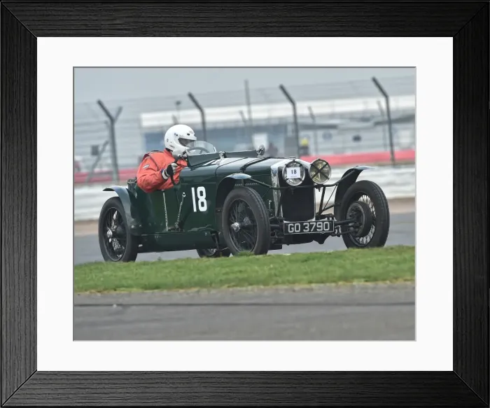 Framed Print : CM17 6799 Paul Bullett, Frazer Nash Super Sports