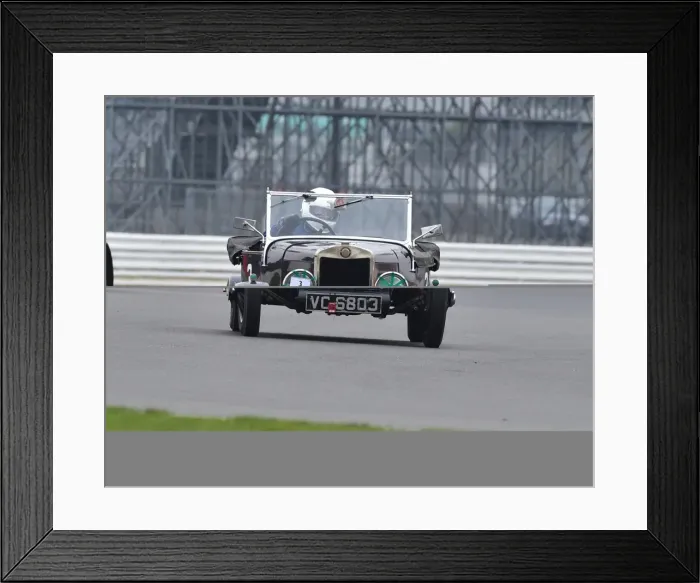 Framed Print : CM17 6736 Bob Towell, Lea Francis 12-40 P Type Framed Print : CM17 6736 Bob Towell, Lea Francis 12-40 P Type