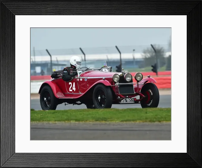 Framed Print : CM17 6802 Roger Buxton, Alfa Romeo 6C 1750 Zagato Framed Print : CM17 6802 Roger Buxton, Alfa Romeo 6C 1750 Zagato