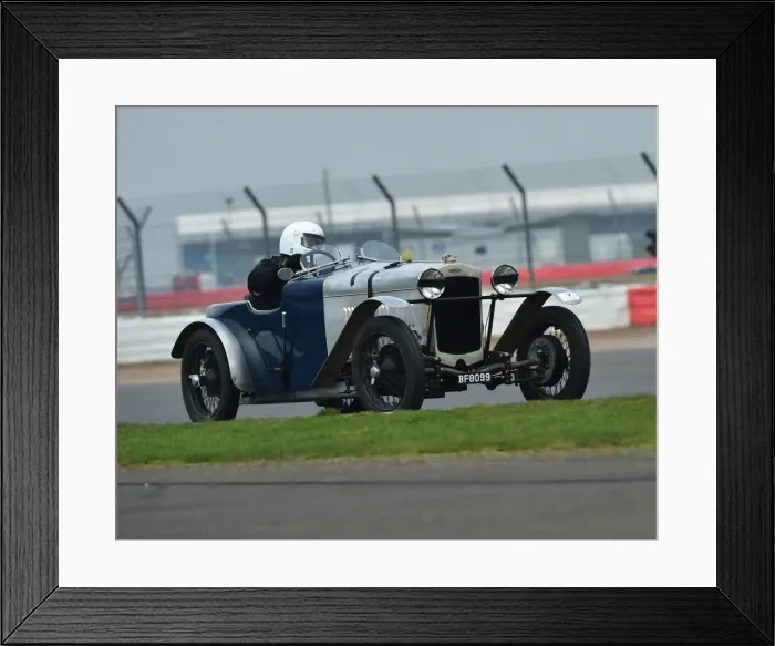 Framed Print : CM17 6803 David Johnson, Frazer Nash Super Sports