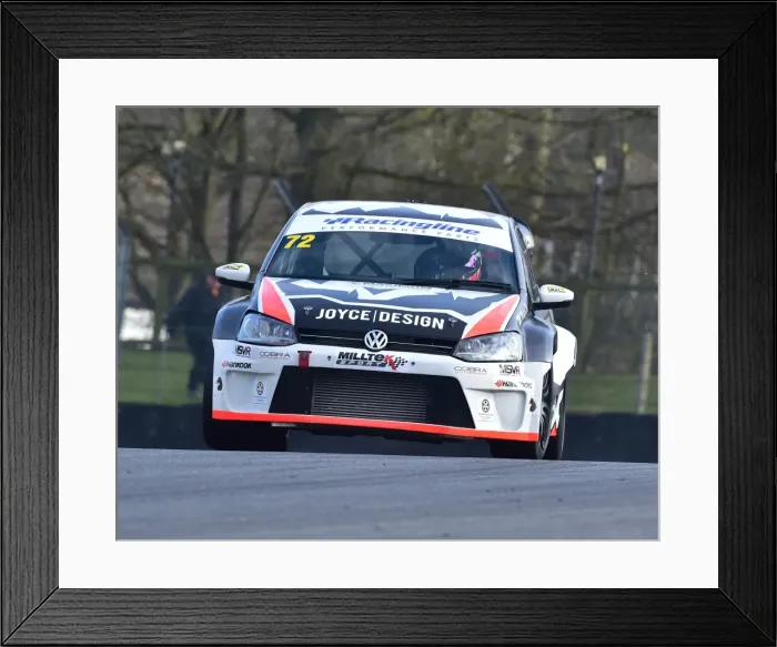 Framed Print : CM17 6086 Russell Joyce, VW Polo R Framed Print : CM17 6086 Russell Joyce, VW Polo R