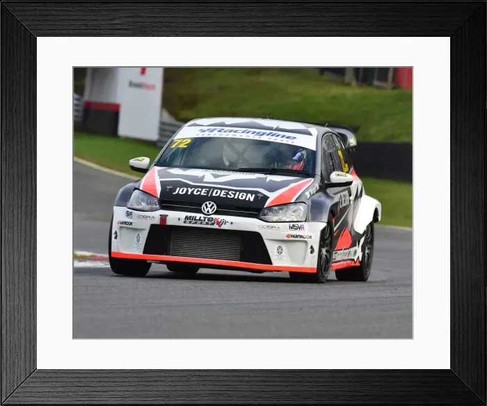 Framed Print : CM17 5987 Russell Joyce, VW Polo R Framed Print : CM17 5987 Russell Joyce, VW Polo R