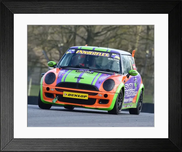 Framed Print : CM17 6089 Simon Walton, Mini Challenge Framed Print : CM17 6089 Simon Walton, Mini Challenge