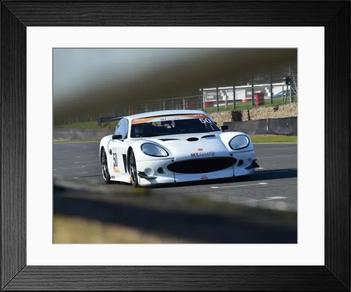 Framed Print : CM17 5629 Ginetta G55, GT Cup Championship Framed Print : CM17 5629 Ginetta G55, GT Cup Championship