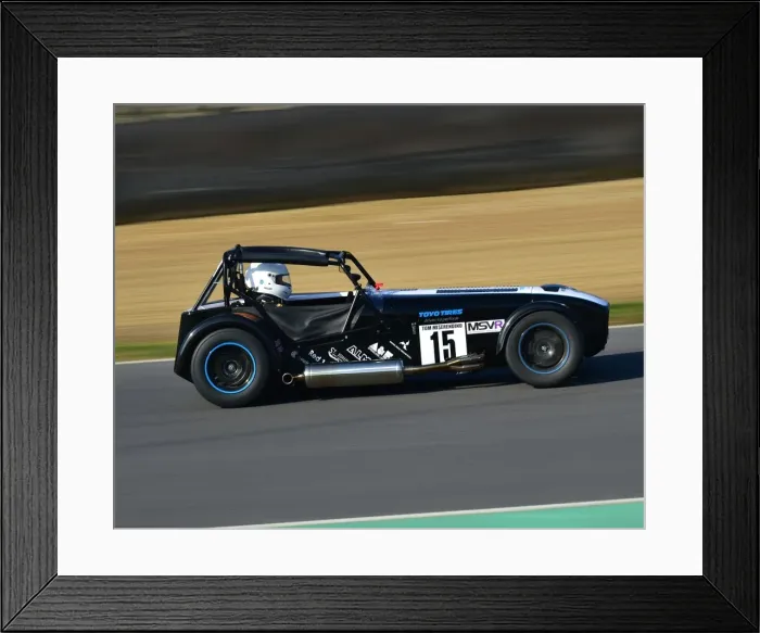 Framed Print : CM17 5646 Tom Miserendino, Caterham Super Sport Framed Print : CM17 5646 Tom Miserendino, Caterham Super Sport