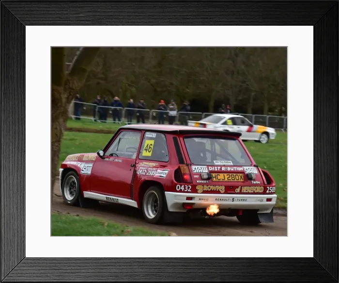 Framed Print : CM17 7807 Lee Jones, Kevin Jones, Renault 5 Turbo Framed Print : CM17 7807 Lee Jones, Kevin Jones, Renault 5 Turbo