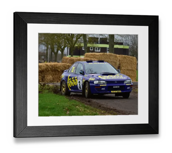 Framed Print : CM17 7579 Ryan Champion, Subaru Impreza 555 Framed Print : CM17 7579 Ryan Champion, Subaru Impreza 555