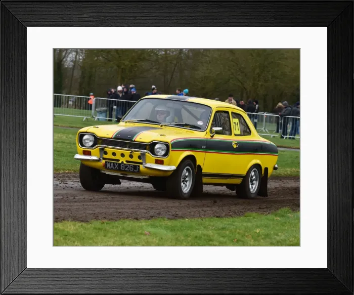 Framed Print : CM17 8025 Ian Houston, Adam Houston, Ford Escort Mk1 RS2000 Framed Print : CM17 8025 Ian Houston, Adam Houston, Ford Escort Mk1 RS2000