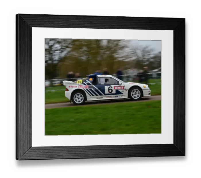 Framed Print : CM17 7929 Grafton Beddoes, Ford RS200